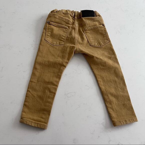 Zara boys mustard yellow jeans pants size 18-24 months - Picture 4 of 4